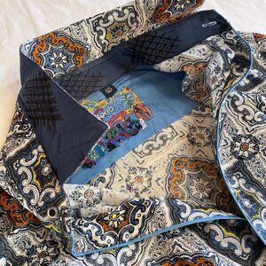 Vintage (2012) Robert Graham Silk Road LS Shirt Medium Classic Fit